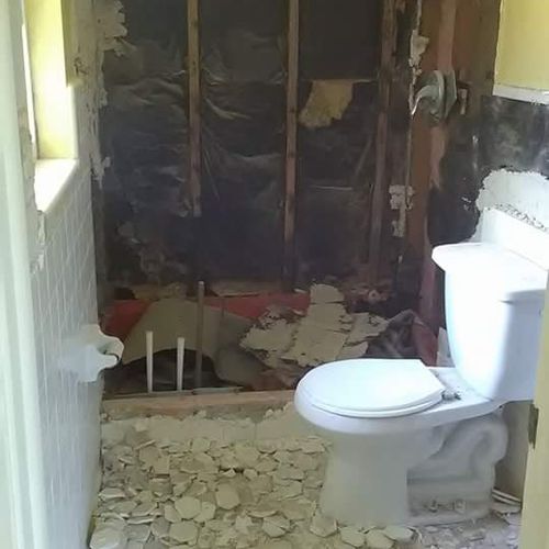 Bathroom Before