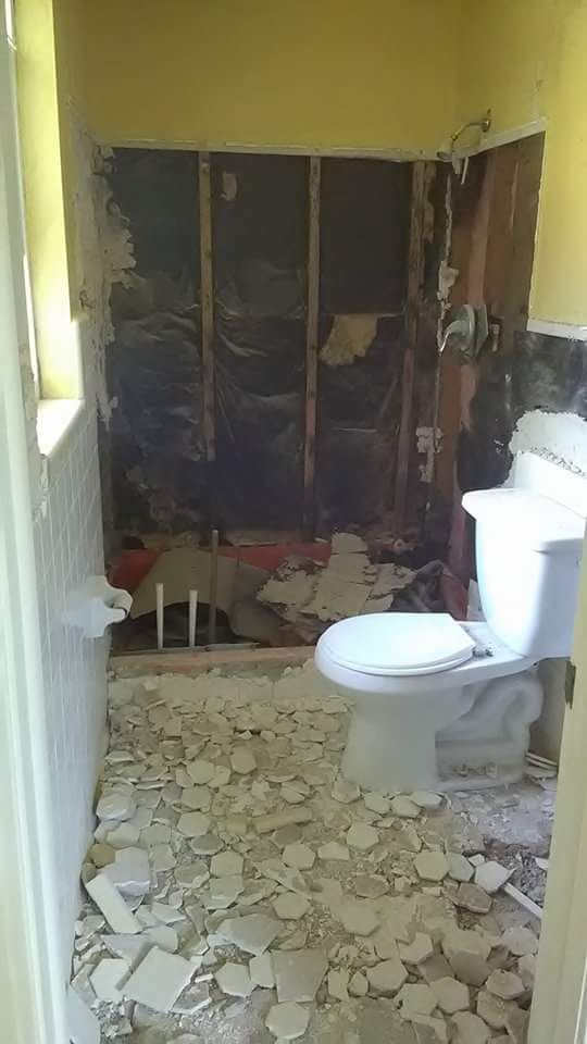 Bathroom Before