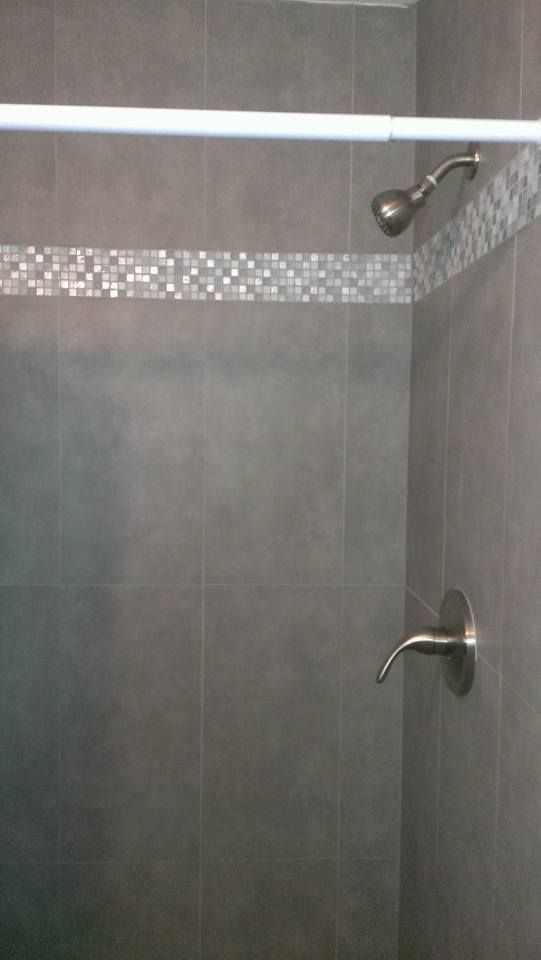 shower tile work