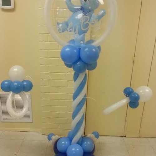 Baby Shower Balloon Decor