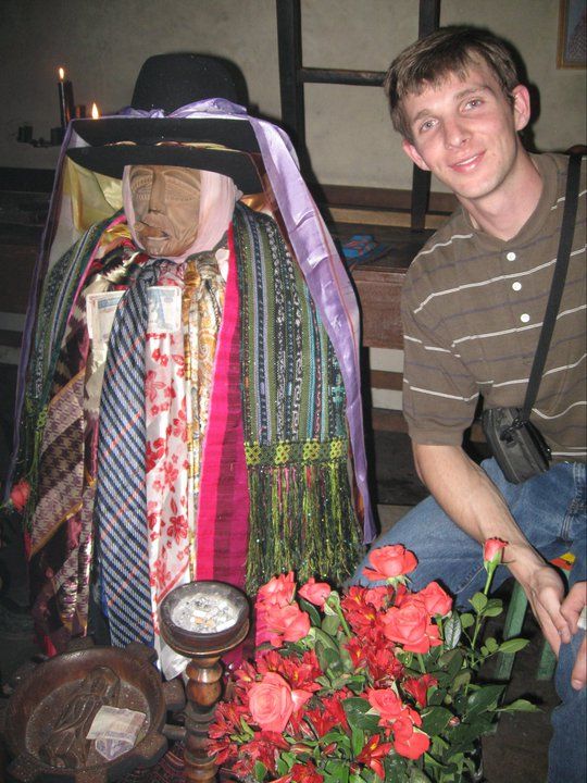 Maximon de Panajachel de Guatemala.