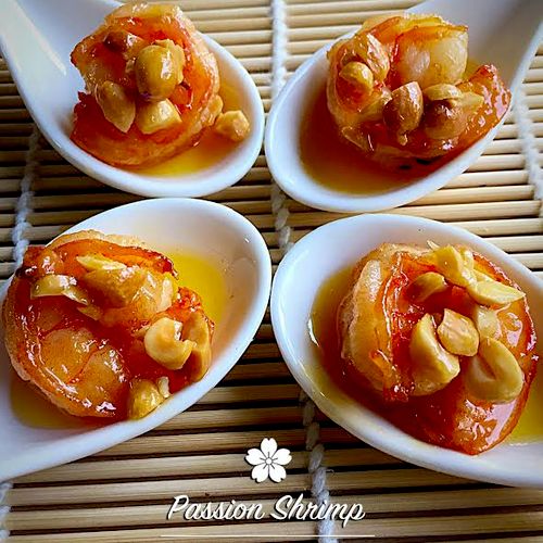 Passion Shrimp by chef Juan
