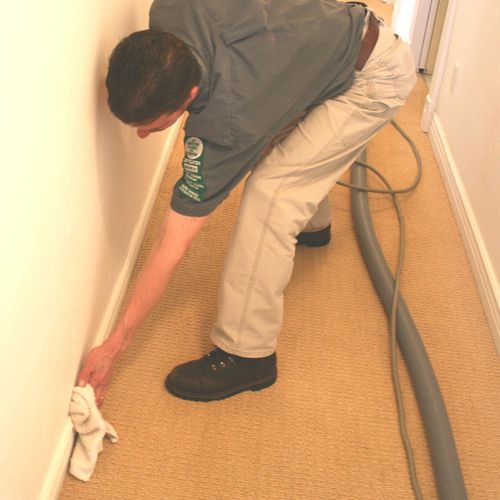 We even wipe your baseboards!