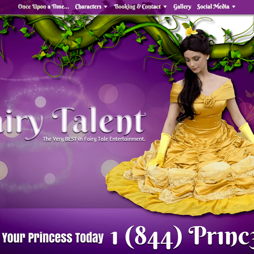 Web Design & Development for Fairy Talent  FairyTa