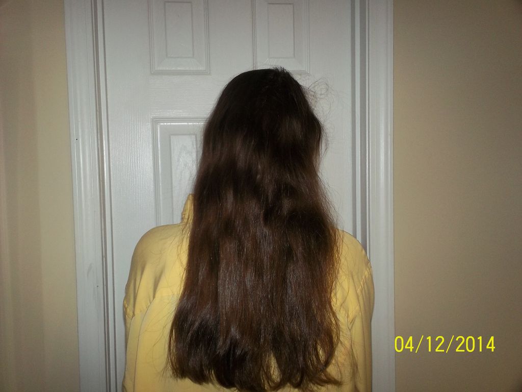 Before Makeover for Junior Prom.