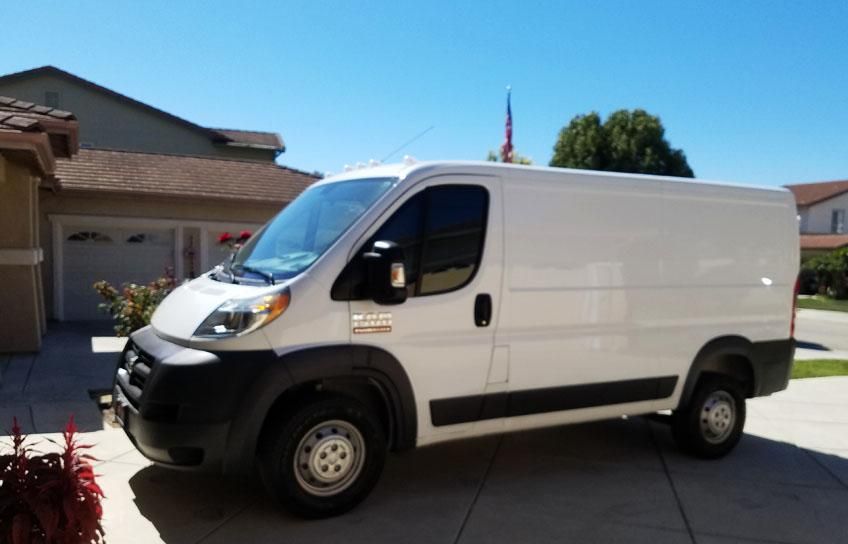 RAM Promaster, customized specifically carry pool 