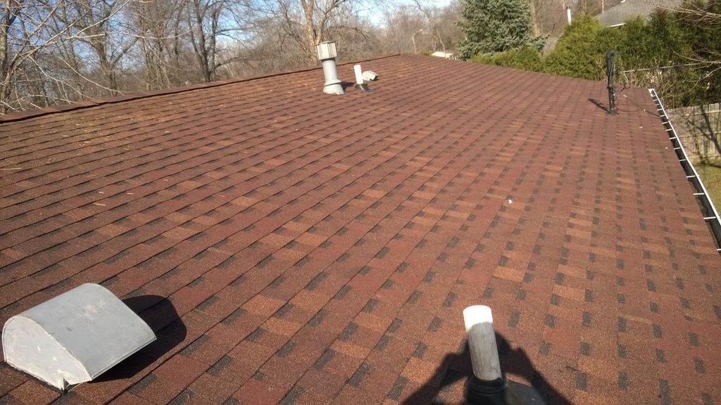 Damaged roof in Valpo