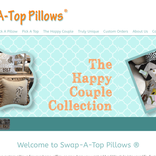 Swap-A-Top Pillows