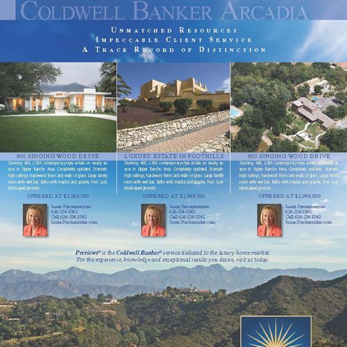 Coldwell Banker Real Estate Ad.