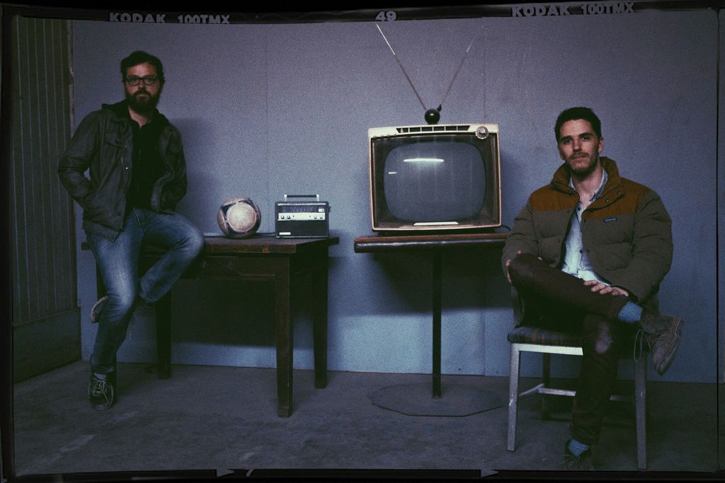 Owners Ryan Francis and Graham Kelley pose for an 
