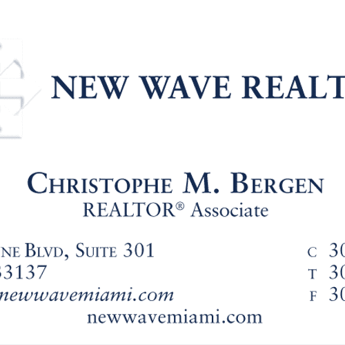 Logo and Business Card design for real estate comp