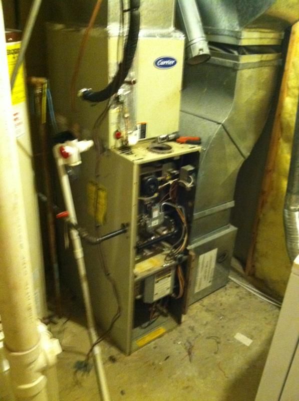 Before pics: system replacement removal