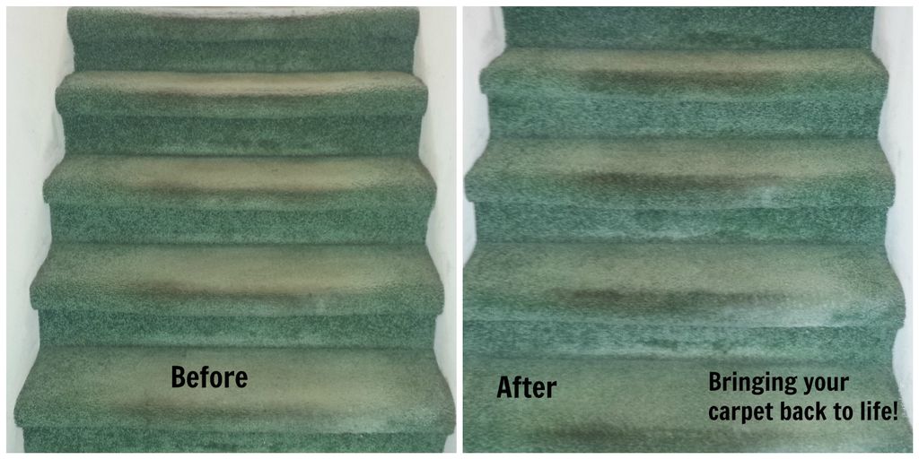 Before & After Carpet Cleaning