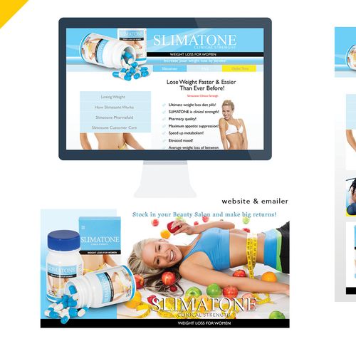 complete branding, print and online advertisements
