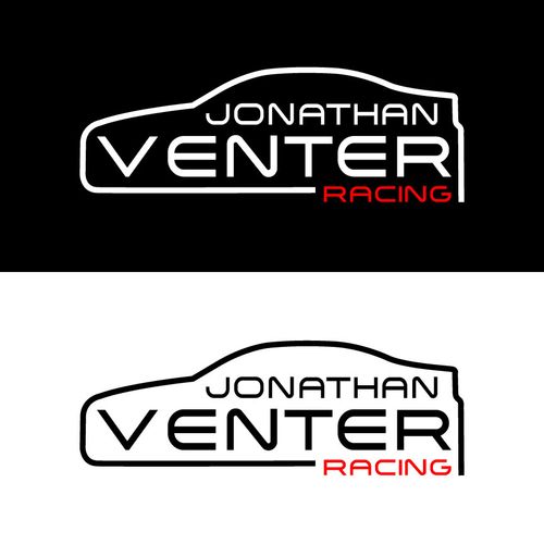 Custom logo for race car driver Jonathan Venter.