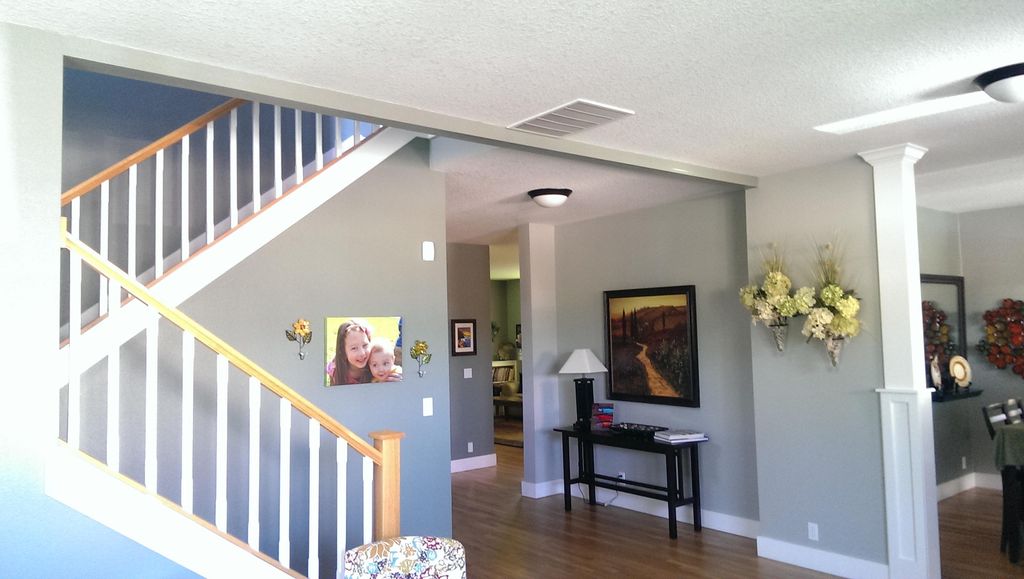 Interior house painting in Fairview Village, Orego