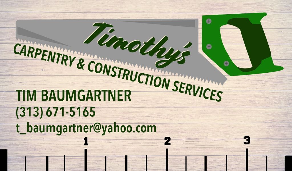 Timothy's Carpentry and Construction Services