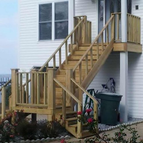 New Entry Staircase (exterior)- Design, Build