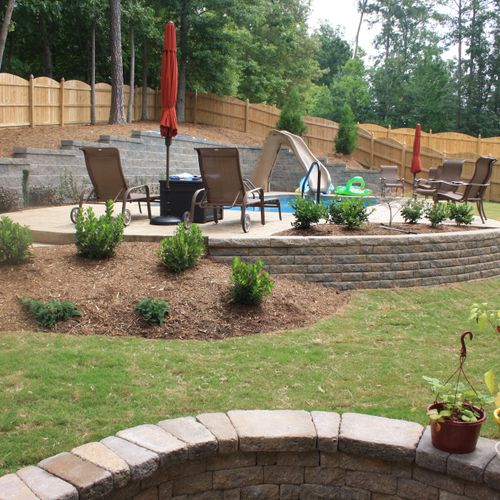 Pool Landscaping and Sod Installation