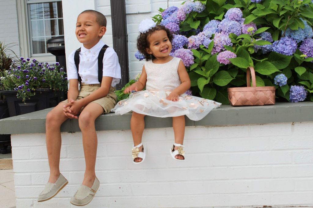 Relaxing after the ceremony!