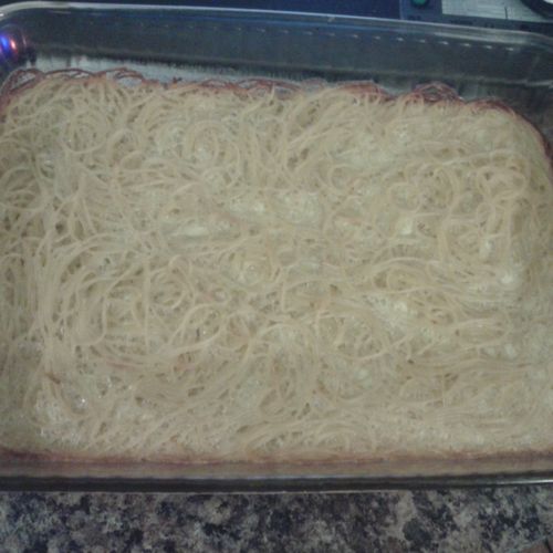 Sweet Spaghetti Pie