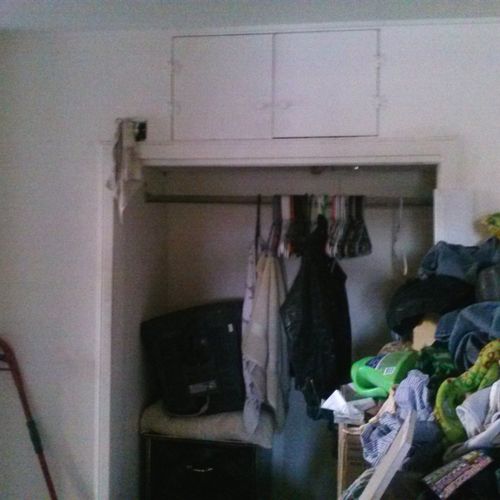 My old small closet.