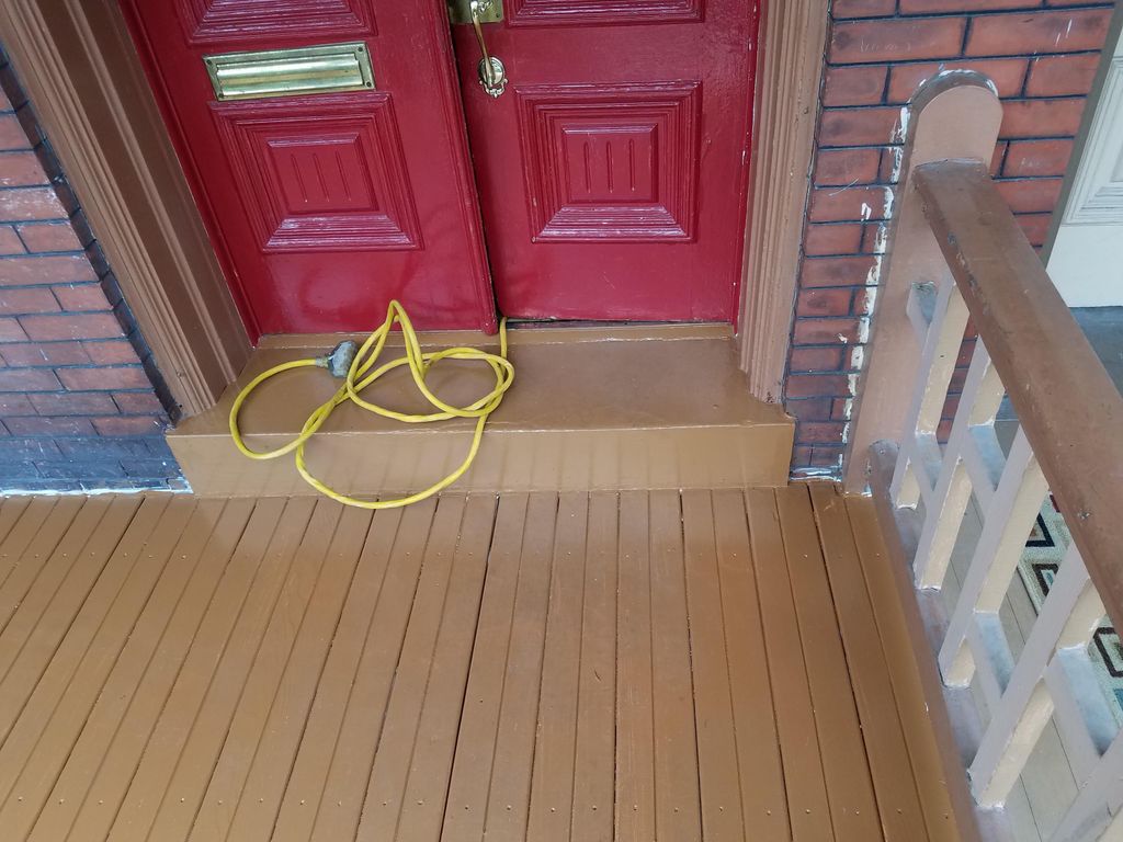 Rebuilding a 100 year old porch - Finished Product