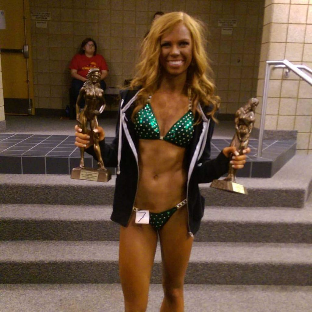 Client with trophies
