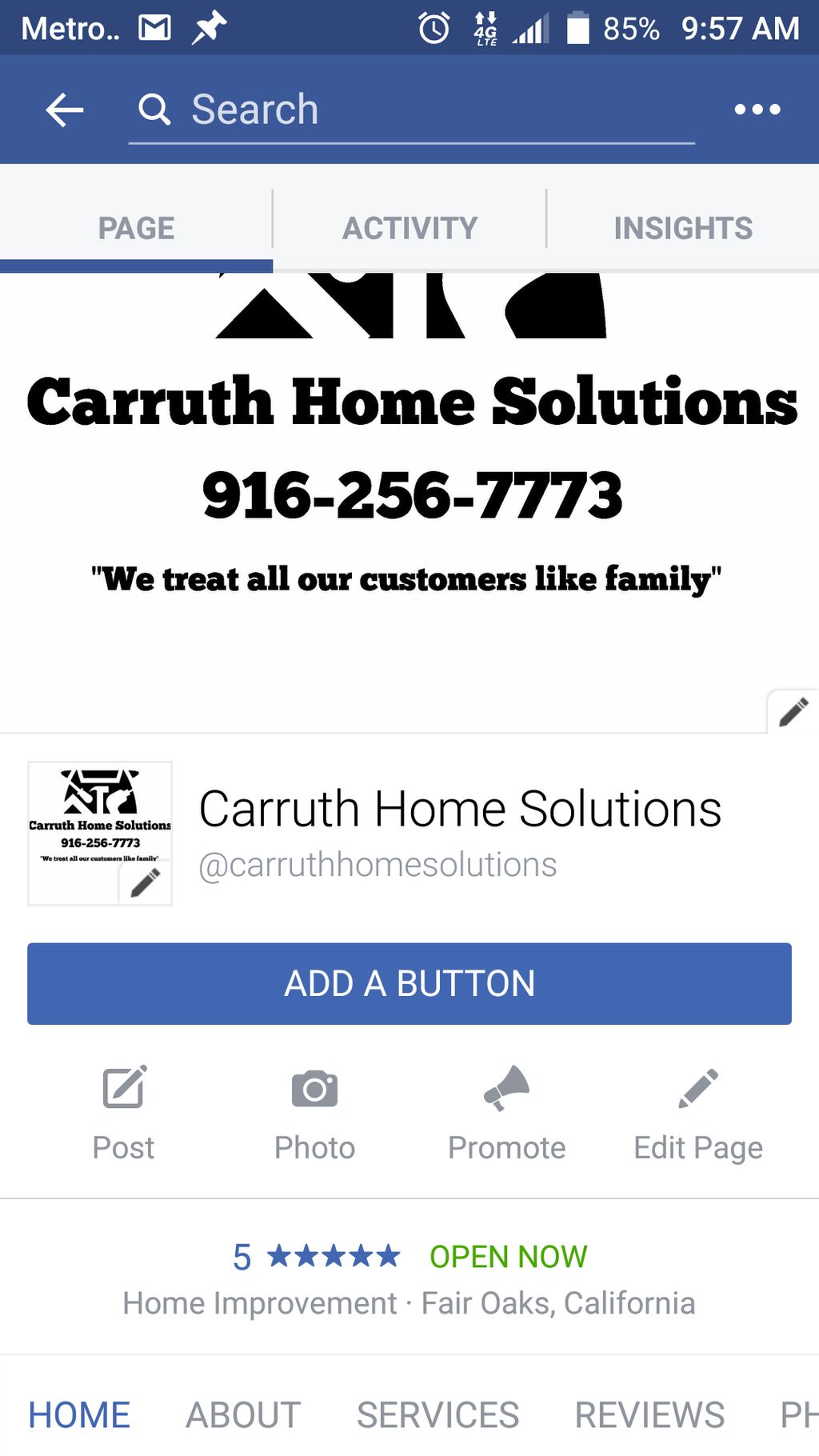 check me out on Facebook read reviews