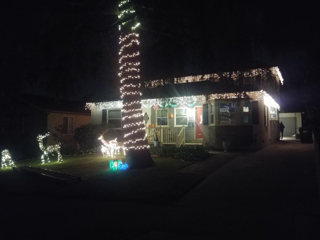 Light holiday decorations