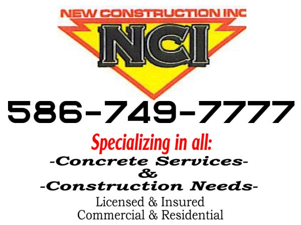 New Construction, Inc.