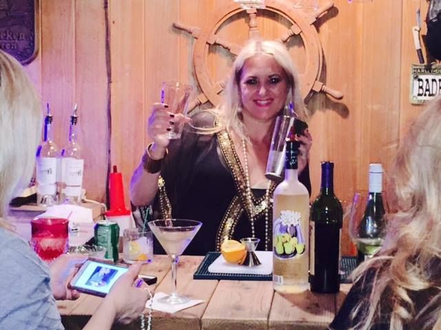 The hot bartending wonder from Italy, Nunzia!