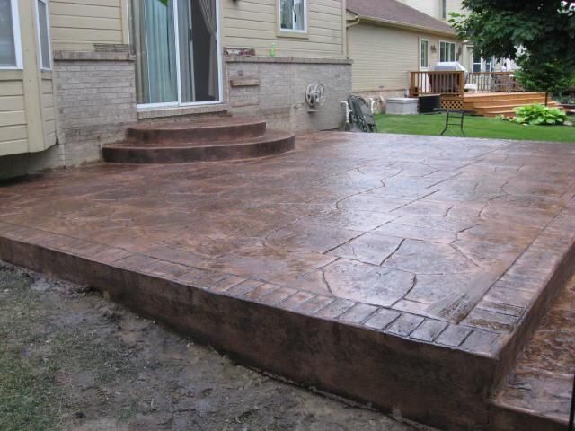 Stamped Concrete Patio