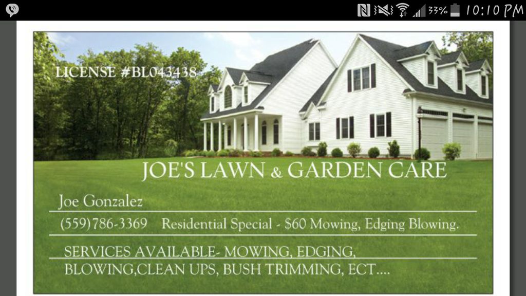 Joe's Lawn & Garden Care