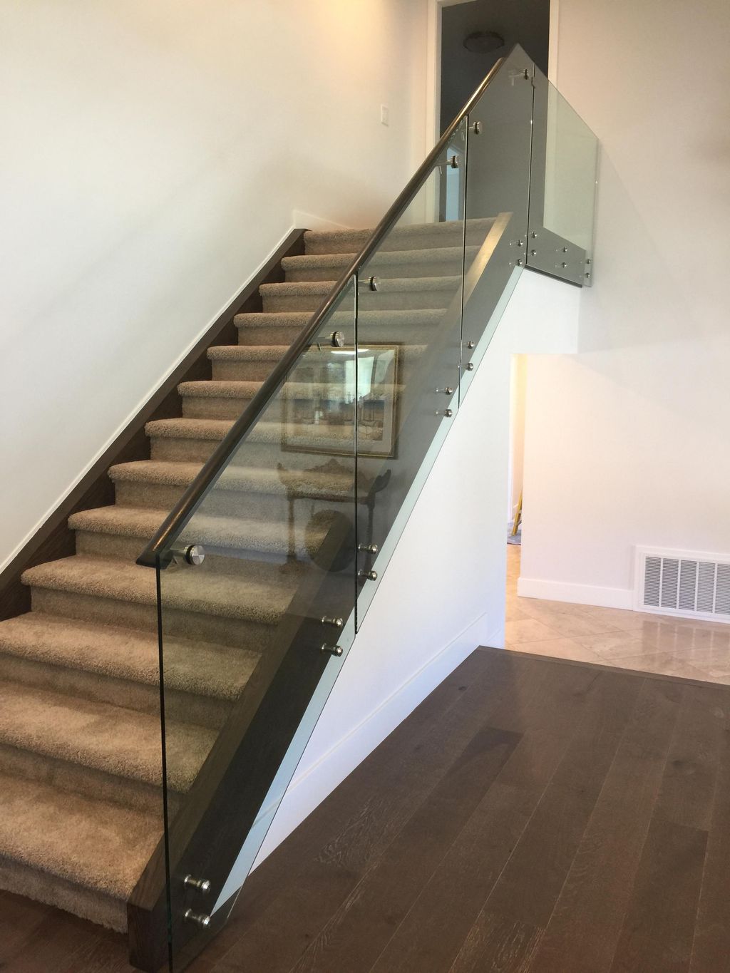 Finished install of custom designed and built, and