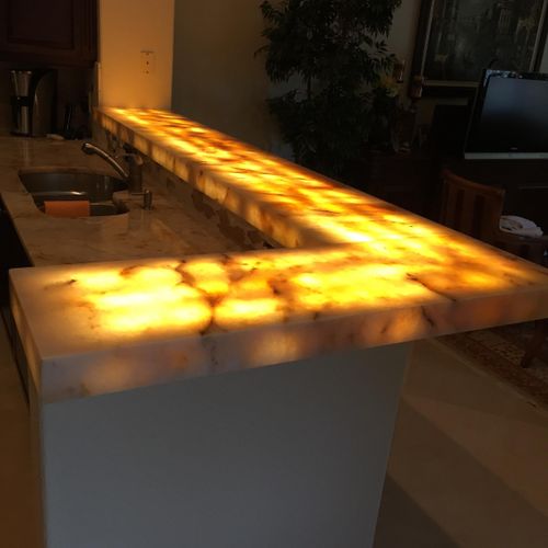 Show Off Your Stone Kitchen Bar