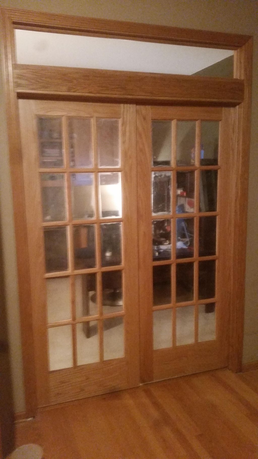 Interior French doors