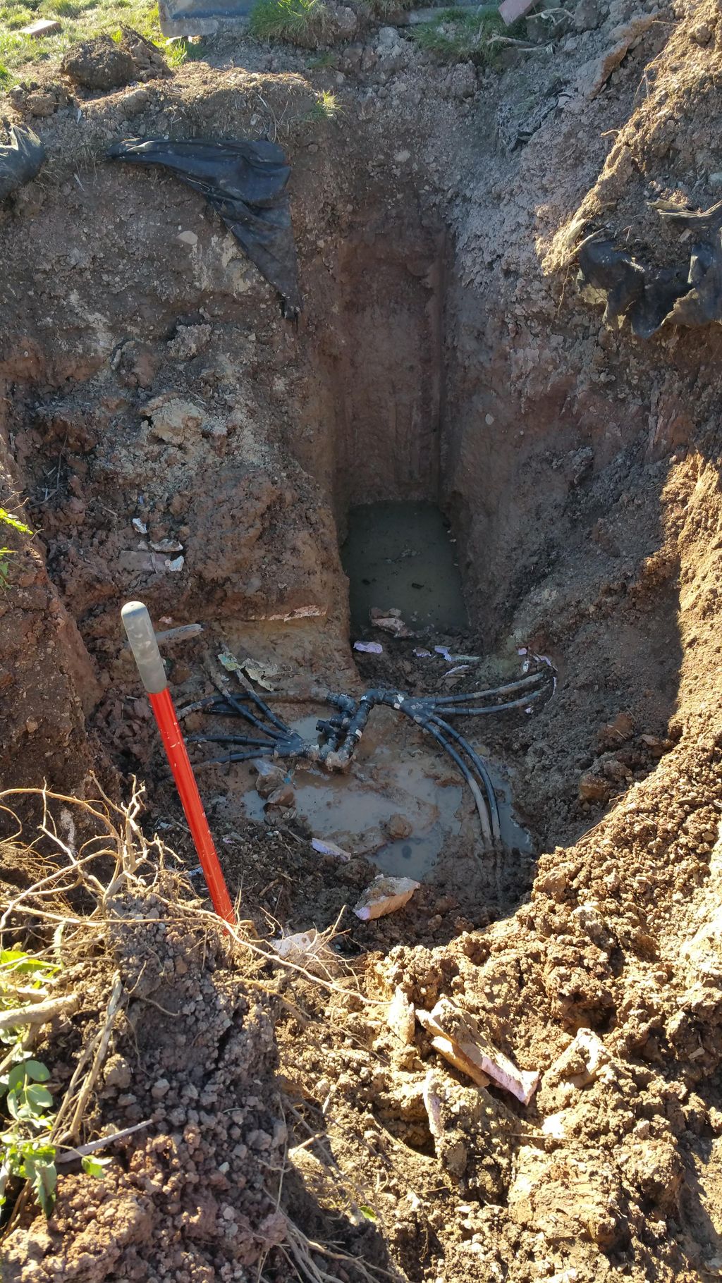 Geothermal Manifold Excavation and Repair