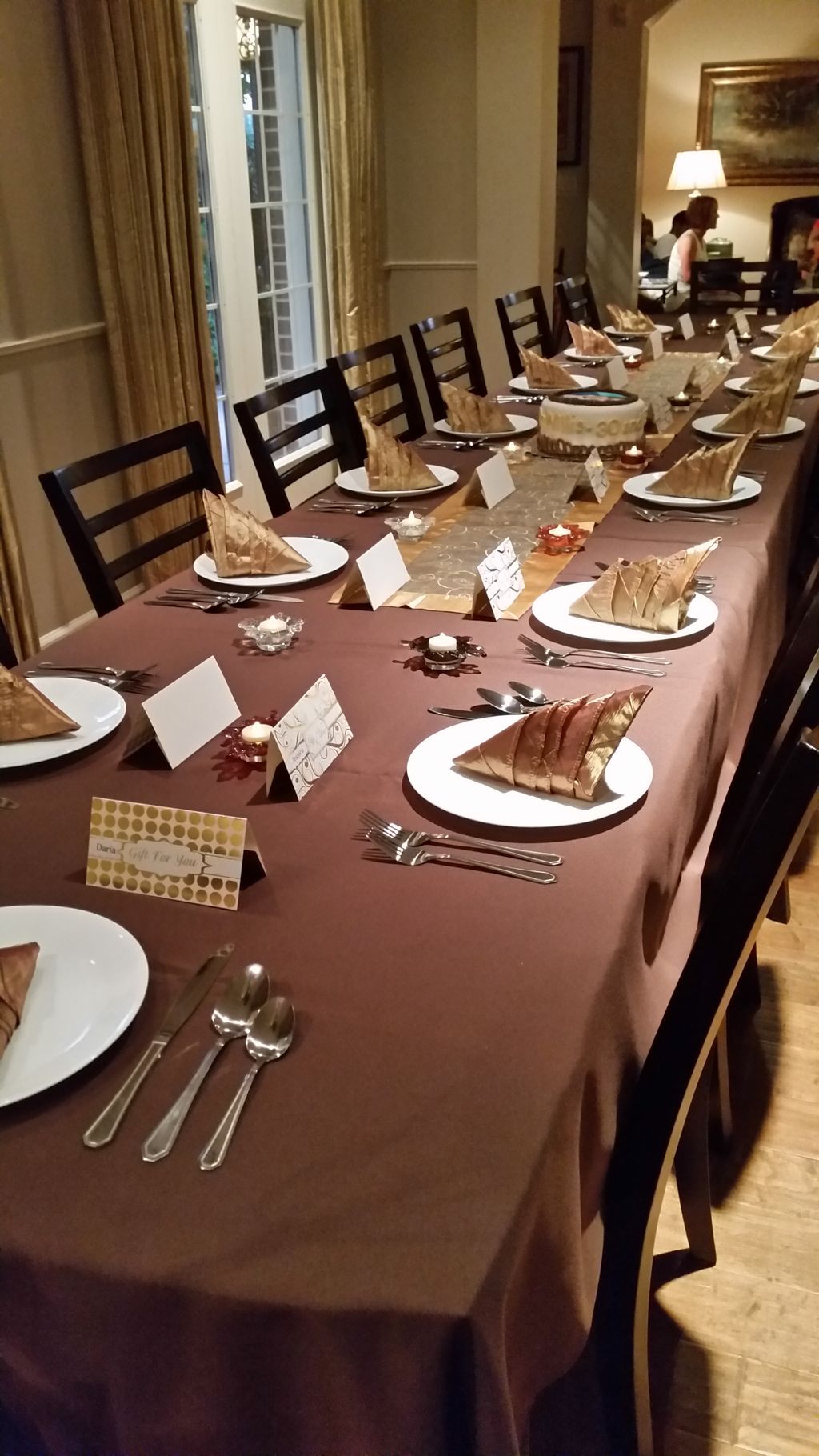 Table setting, just for your next event