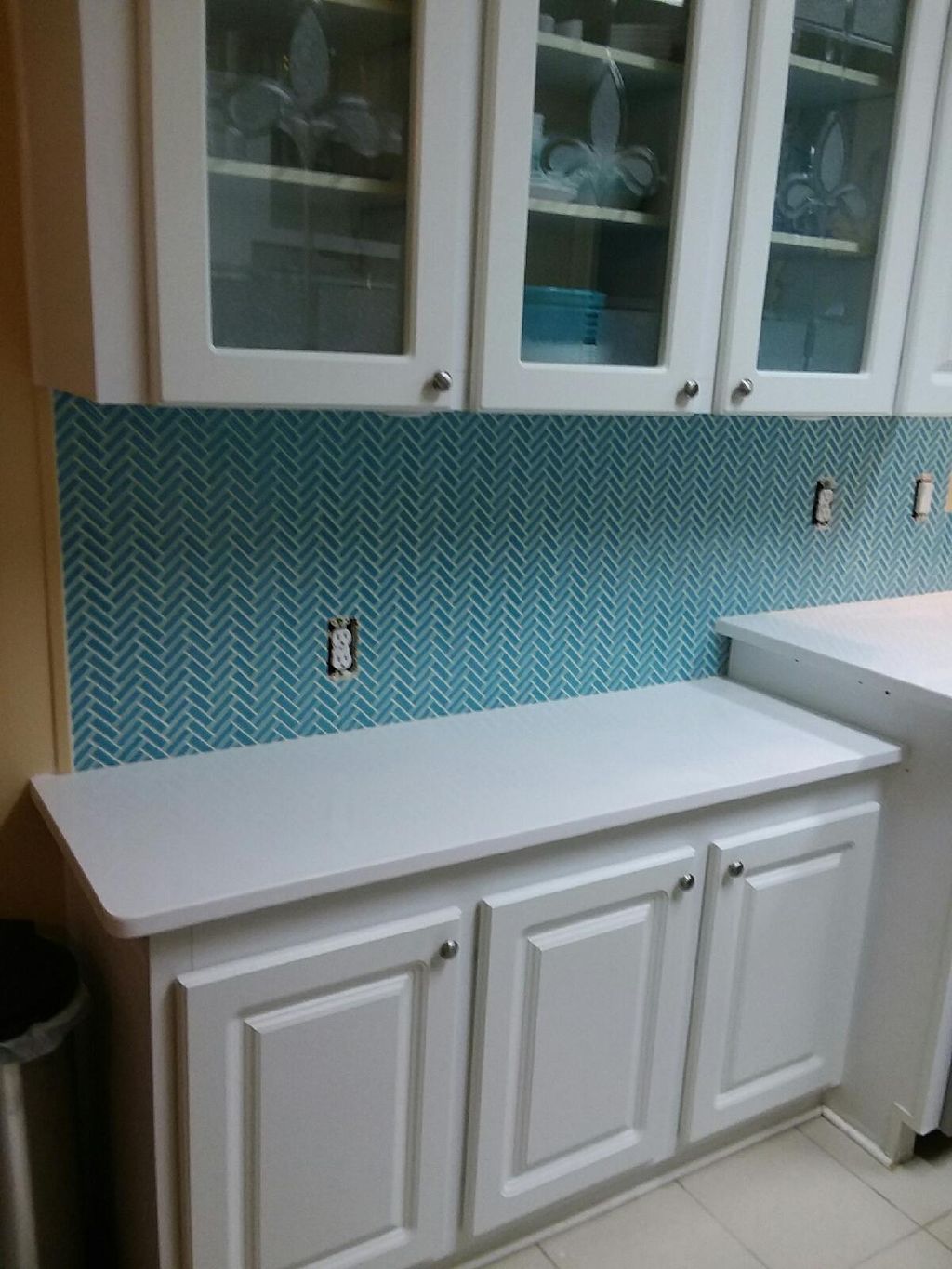 Kitchen Backsplash. Beautiful!!!