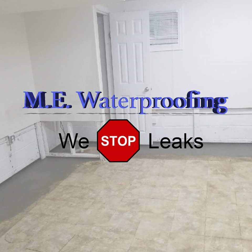 M,E basement  waterproofing
