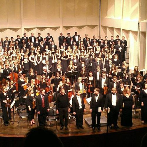 Mozart Requiem Miami University (soprano soloist)