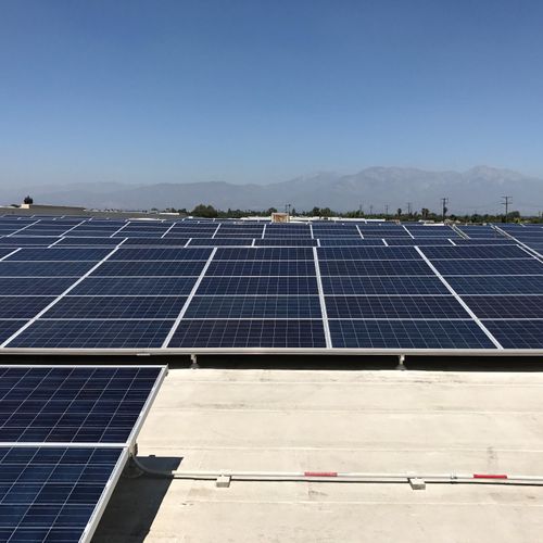 Clean Solar Panels (Commercial Building)