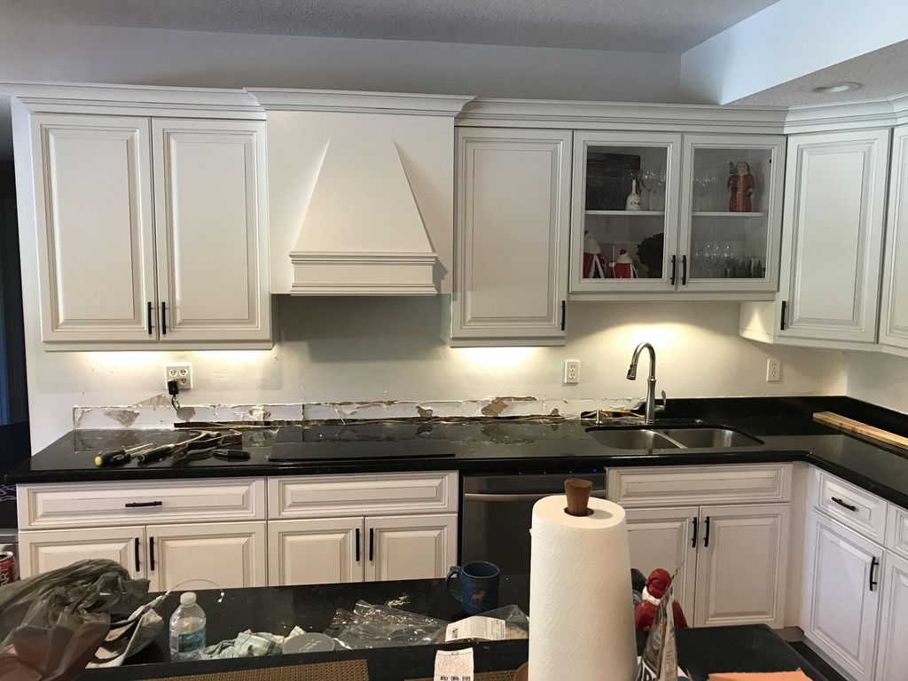 new backsplash & under/over cabinet LED lighting- 