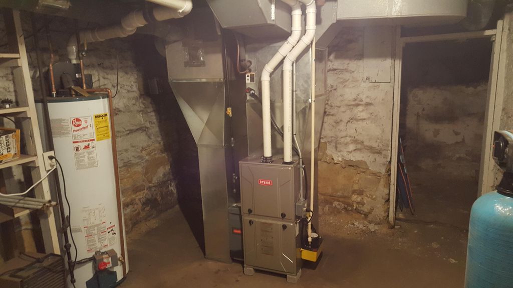 Updated to 2 stage gas furnace