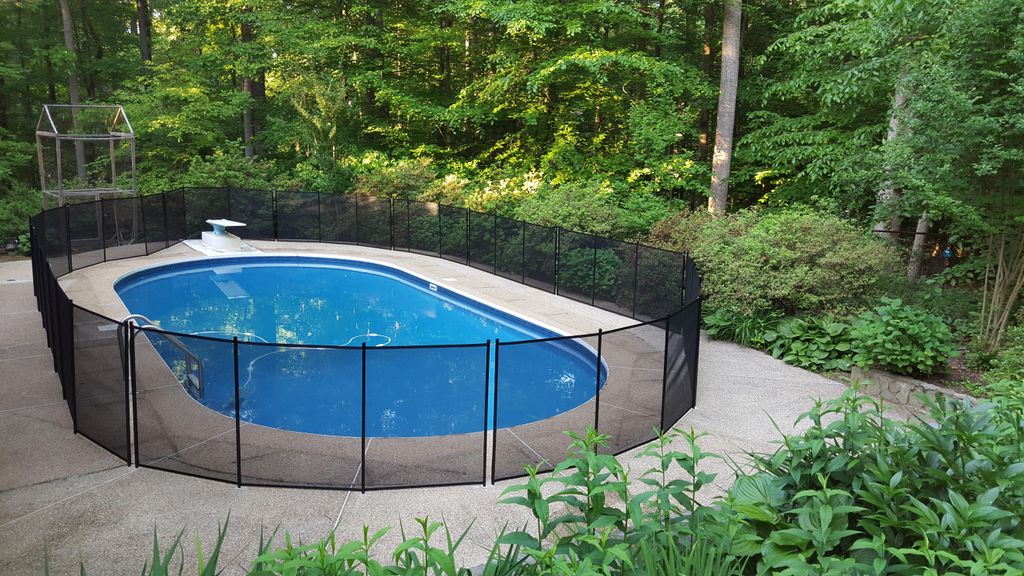Removable Safety Fence Installation