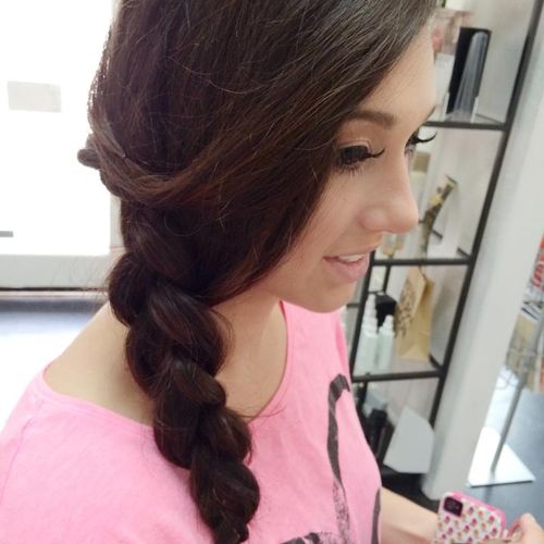 Simple Braid for her dance!