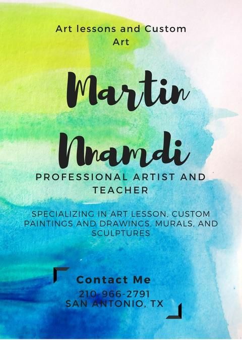 Martin Nnamdi - Professional Artist
