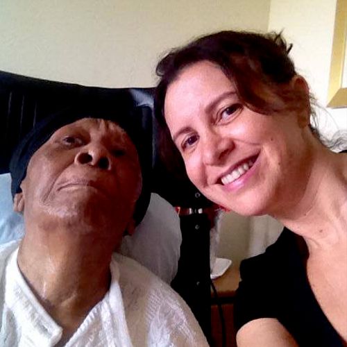 geriatric massage with Marie at Saint Catherine's 