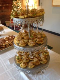 Display of an appetizer that was served to 300 gue